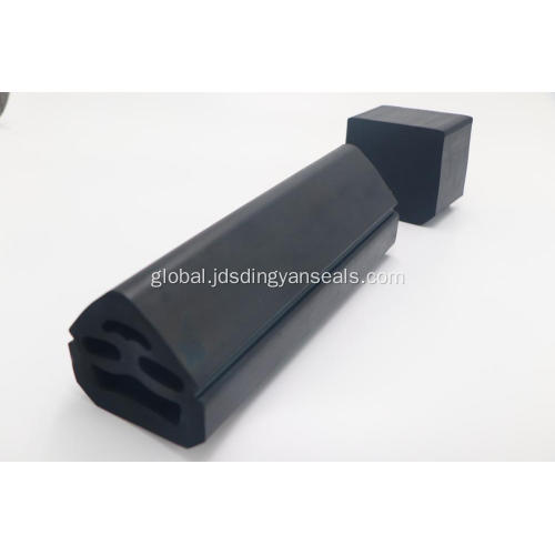 Solid Cat Profile End Piece EPDM cat profile hatch cover end piece Supplier